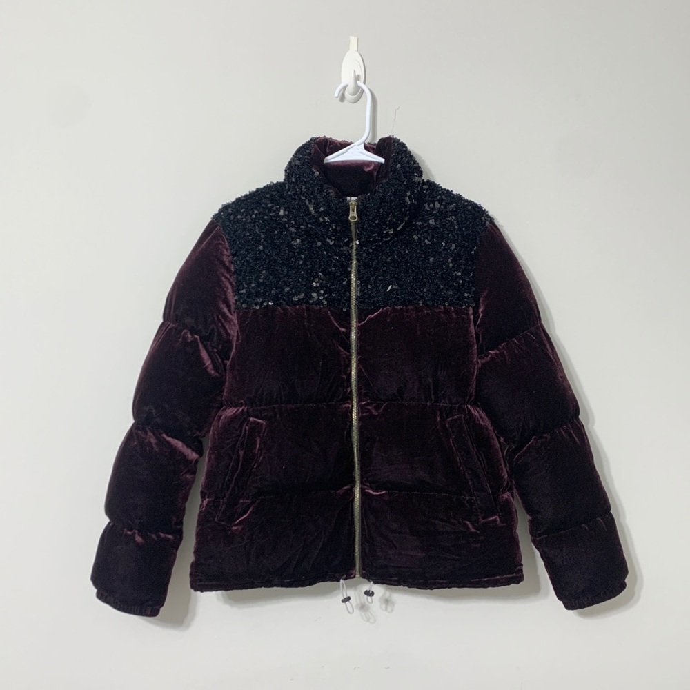 Anthropologie Ettitwa Vera Quilted Sequin Bomber - Picture 2 of 7